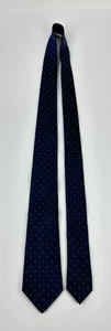 Ralph Lauren Black Label Krawatte Seide dunkelblau mit weißen Tupfen Herren Einheitsgröße - Bild 1 von 6