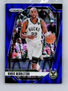 2024-25 Panini Prizm #153 Khris Middleton Prizms Blue Pulsar #/99 - Picture 1 of 2