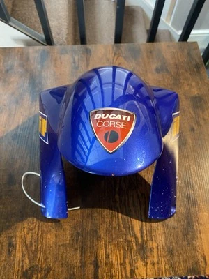 Ducati 748, 916, 996, 998. Blue Front Mudguard. Original Ducati OEM Item  — 第 1/4 张图片