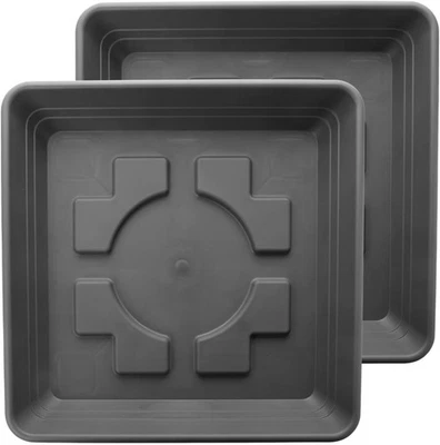 2er-Set Untersetzer LARA, 35 x 35 für Pflanzkübel 40x40 - Bild 1 von 2
