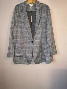 New Max Studio Check Blazer Jacket - Size 2XL  - Picture 1 of 3