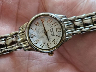 Reloj Caravelle by Bulova para mujer 45L124 números árabes estilizados motivo floral esfera Foto 1 de 4