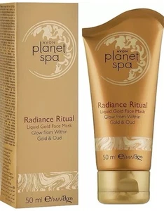 AVON Planet Spa Radiance Liquid Gold Peel-Off Face Mask - 50ml BNIB - Picture 1 of 2