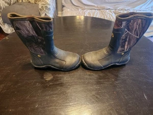 Lacrosse Alpha Mudlite 9inch Camo Boots. Next G-1.  YOUTH Size 4 - Picture 1 of 8