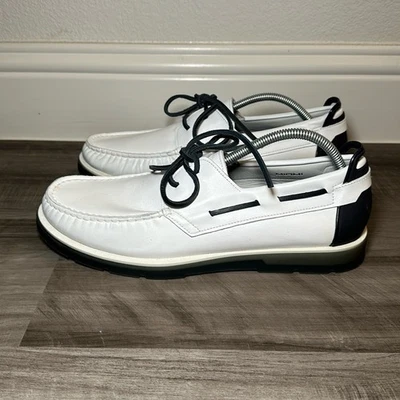 Porsche Design Leather Miami Boat Shoes - 11.5 - Image 1 of 4