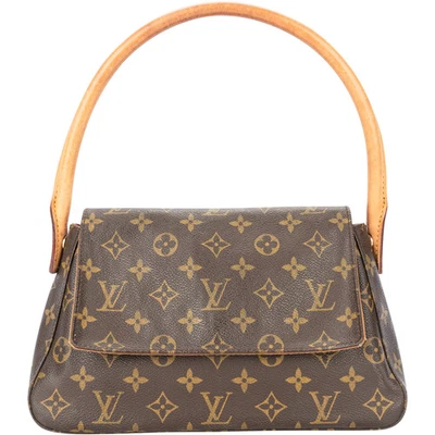 Louis Vuitton Canvas Monogram Looping PM Shoulder Bag - Bild 1 von 4