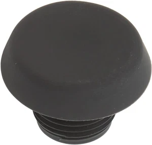 Couvercle inférieur de repère de billard, 16 x 1,5 mm bouchon caoutchouc piscine noir - Photo 1/10