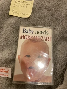Baby Needs More Mozart / Various Cassette New & Sealed - Picture 1 of 2