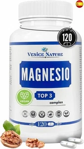 Magnesio Complex Puro con Citrato + Bisglicinato + Óxido dosis diaria 400mg  - Imagen 1 de 7