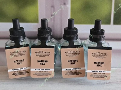 bath and body works morning hike wallflowers home fragrance refill set of 4 - Image 1 of 2