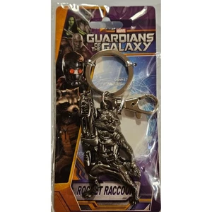 Guardians of the Galaxy Rocket Raccoon Keychain Marvel Avengers New - Picture 1 of 1