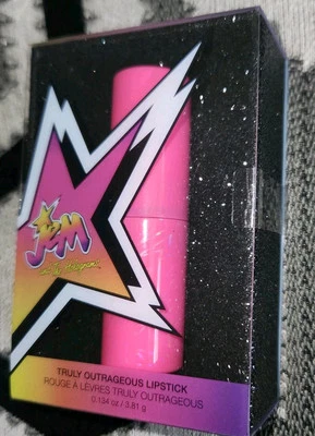 Sephora Collection JEM and the Holograms TRULY OUTRAGEOUS Lipstick 80's Pink NIB - Image 1 of 4
