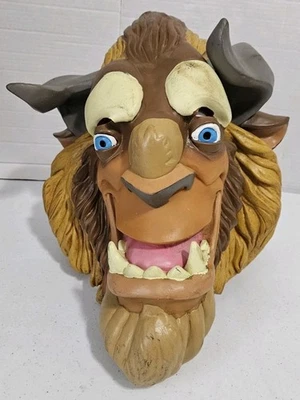 Disney Beauty & The Beast Deluxe Adult Latex Halloween Mask Disguise Inc #85710 - Image 1 of 4