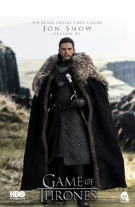 Jon Snow Season 8 1:6 Scale Figure Threezero - Imagen 1 de 5
