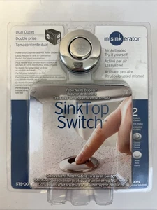 InSinkErator STS00 Kit interruttore aria lavandino doppia uscita smaltimento rifiuti - SIGILLATO - Foto 1 di 2