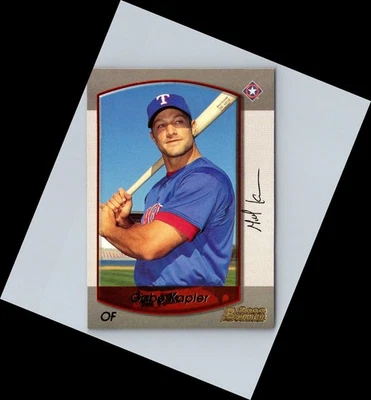 1999 Bowman Gabe Kapler/Armando Rios/Fernando Seguignol Baseball Card - Image 1 of 2