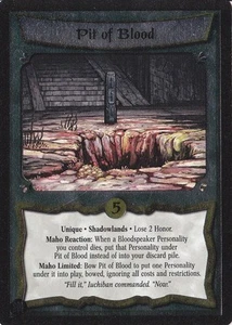 L5R - Pit Of Blood - Rare - Foil - Legend of The Five Rings - Bild 1 von 1
