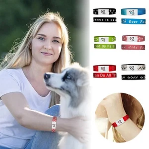 Pulseras elásticas religiosas cristianas inspiradoras NFC versículos bíblicos - Imagen 1 de 46