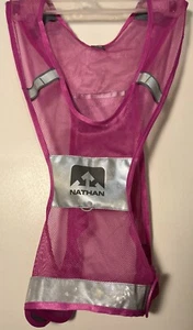 NWOT- NATHAN BANDOLIER REFLECTIVE SAFETY VEST -PINK L/XL - Picture 1 of 3