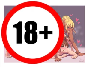 5 pollici splendidi adesivi per ragazze Futanari gruppo decalcomania 5" - Foto 1 di 2