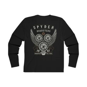 Can-Am Spyder Roadsters Men's Long Sleeve Crew Tee - Picture 1 of 9