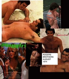 PLAYGIRL 8-74 AUGUST 1974 HOT HAIRY AUSSIE BROTHERS NUDE! DON IMUS GENE BURTON N - Picture 1 of 2