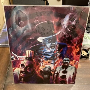 Stampa Sid Haig Captain Spaulding 1000 Corpi Fan Art 11x14 29/500 RARA Clown - Foto 1 di 3