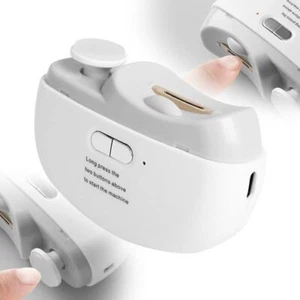 Safety Electric Nail Clipper Automatic Thick Nails Trimmer Professional Tool US - Picture 1 of 24