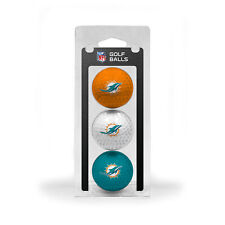 Miami Dolphins Official NFL 3 Ball Set by Team Golf 31505