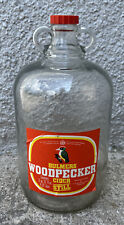 Vintage Glass Demijohn  Bearing Labels for “Bulmers Woodpecker Cider”  Man Cave