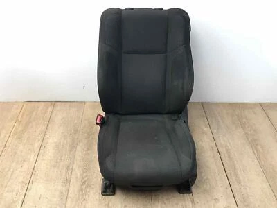Se adapta a Dodge Charger R/T 2015-2023 asiento eléctrico delantero derecho del conductor tela negra Foto 1 de 4
