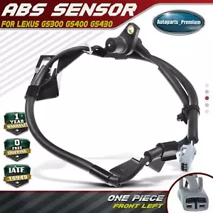 Sensor de velocidad de rueda ABS para Lexus GS300 GS400 GS430 SC430 conductor delantero lado izquierdo - Imagen 1 de 8