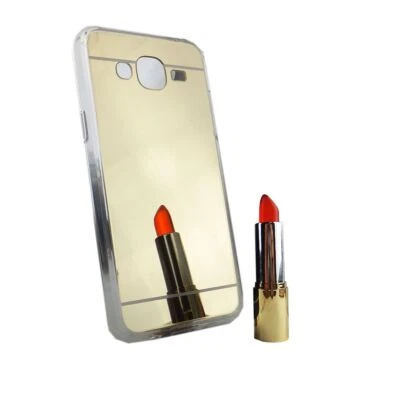 Custodia cellulare per Samsung Galaxy J5 (2015) custodia protettiva back cover bumper astucci oro - Immagine 1 di 2