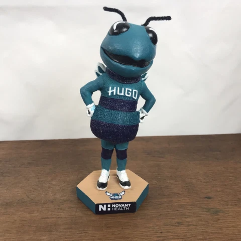 Charlotte Hornets Hugo NBA Bobblehead Novant Health (HD9) Cover