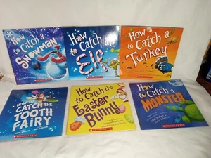 How to Catch a... Picture Books by Adam Wallace & Andy Ellerton Lot Of 6 - Picture 1 of 6