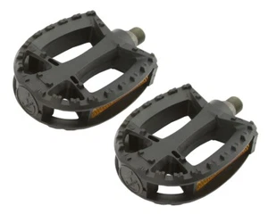 ALTALINE BICYCLE M.T.B PEDALS 777 BLACK COMPATIBLE 9/16 CRANK. - Picture 1 of 1