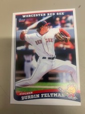 Durbin Feltman 2021 Worcester Red Sox Team Card