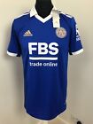 Leicester city FC home football jersey 22/23 official adidas