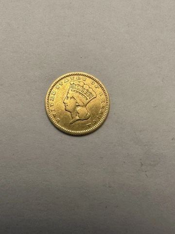1874  $1.00 US Gold Dollar Coin Cover