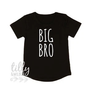 Big Bro T-Shirt, Big Brother Shirt, I'm Going To Be A Big Brother, Boy, Reveal - Picture 1 of 6