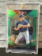 Blade Tidwell RC New York Mets SN 3/5 2023 Panini Select Green TOP Prospect