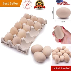 Creative 15-Piece Unpainted Egg Kit for Kids - Perfect Easter Activity - Picture 1 of 9