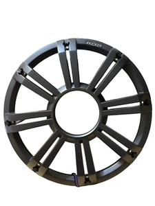 Sub Grill Kicker 45KMG12C Marine Boat 12”Subwoofer Charcoal Multi Color Light - Picture 1 of 5
