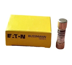 ORIGINAL Bussmann KTK-2/10 KTK2/10 KTK 2/10A 0.2A 600Vac Eaton FAST-ACTING Fuse - Picture 1 of 1