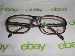 Auténtico unisex. Monturas de gafas COGAN Francia DEPOSE YC867 BRN (Marrón) 59-16-140 NUEVO - Imagen 1 de 12