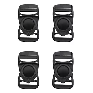 4PCS 25mm Webbing Belt Multifunctional Quick Release Buckle for Backpack Bag ... - Picture 1 of 5