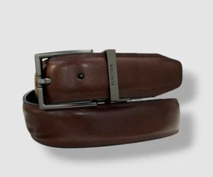 Kenneth Cole Men's Brown Black Comfort Reversible Casual Belt Sz L 38-40 - Picture 1 of 3