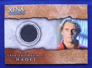 Tarjeta de Disfraz Xena Beauty and Brawn Erik Thomson como Hades C11 - Imagen 1 de 3
