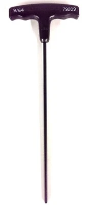 Klein Tools 7-1/4" Blade Length by 9/64" Hex-Key T-Handle 79209 *MADE IN USA* - Image 1 of 4