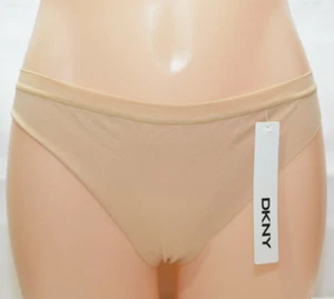 DKNY Intimates Women's Cotton No VPL Thong Panty, Color Nude, Size XL - Picture 1 of 5